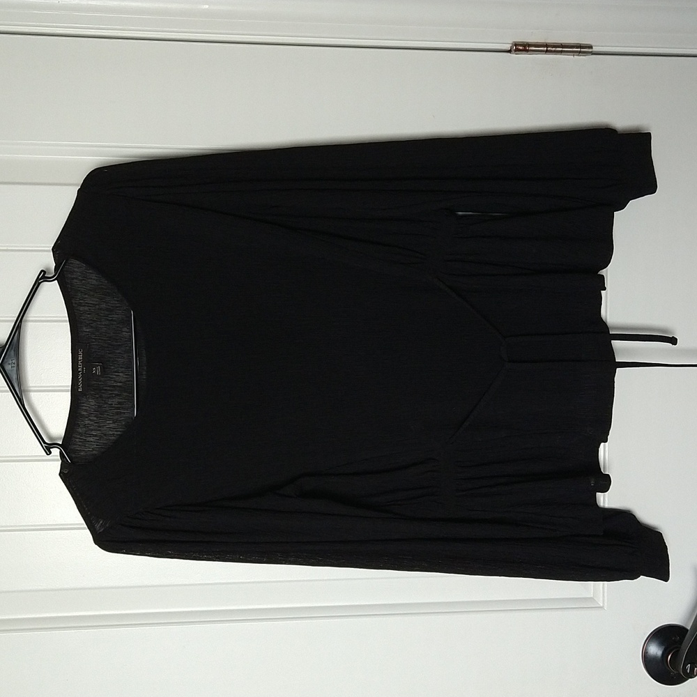 Banana Republic Black Blouse size Women's XS
